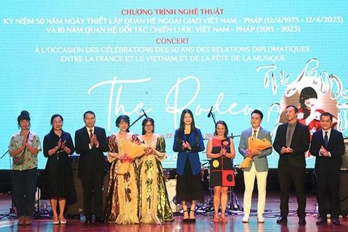Đặc sắc đêm giao lưu âm nhạc Việt Nam - Pháp