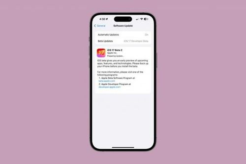 Một số tính năng mới trong iOS 17 beta 2