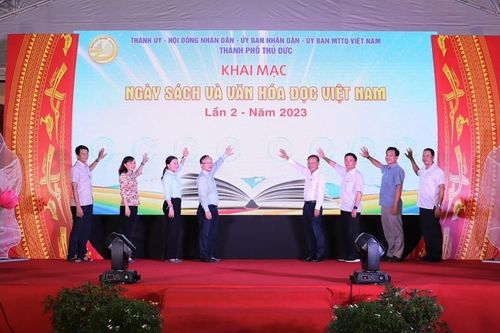 Khai mạc Ngày Sách và Văn hóa đọc Việt Nam lần 2 - năm 2023