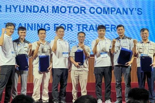 Hyundai Motor tổ chức đào tạo giảng viên kỹ thuật ô tô tại Việt Nam