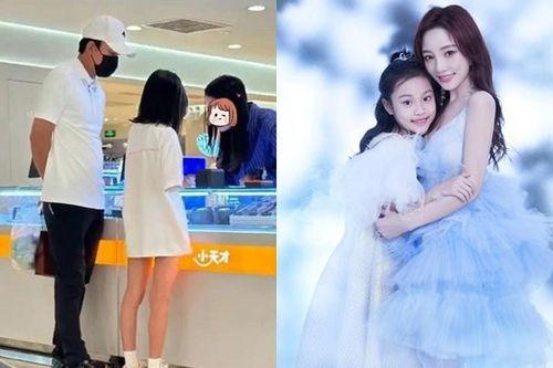 Bất ngờ với chiều cao của con gái Giả Nãi Lượng và Lý Tiểu Lộ, mới 10 tuổi đã đứng đến vai bố