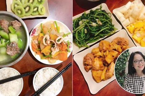 Nữ sinh khoe loạt mâm cơm tự nấu, chỉ 20k-40k/bữa mà vừa ngon, vừa đủ chất