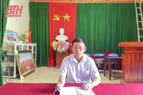 Bí thư chi bộ tổ dân phố học và làm theo lời Bác
