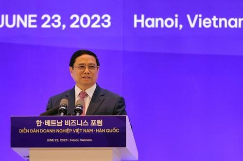 Thủ tướng mong muốn hợp tác kinh tế Việt Nam-Hàn Quốc đạt kết quả gấp 3-4 lần hiện nay