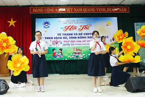 Khai mạc Hội thi vẽ tranh và kể chuyện sách hè tỉnh Đồng Nai