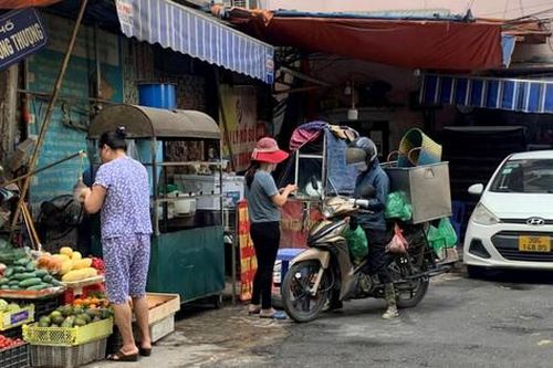 Vi phạm trật tự đô thị tại phường Định Công đã được giải quyết
