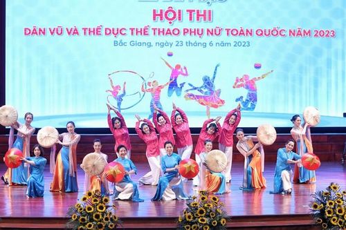 Bế mạc Hội thi dân vũ và thể dục thể thao phụ nữ toàn quốc 2023