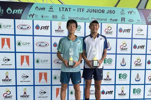 Tay vợt 16 tuổi Nguyễn Minh Phát vô địch đơn nam giải quần vợt ITF U18 Nonthaburi Thái Lan