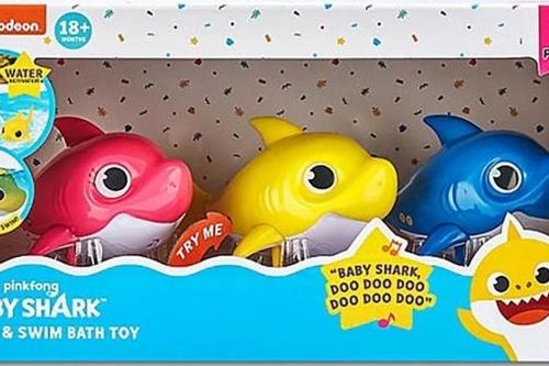 Mỹ thu hồi 7,5 triệu món đồ chơi Baby Shark có thể gây nguy hiểm cho trẻ em