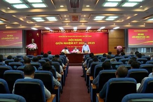 Đảng bộ Tập đoàn Dầu khí Quốc gia Việt Nam tổ chức hội nghị sơ kết giữa nhiệm kỳ 2020-2025