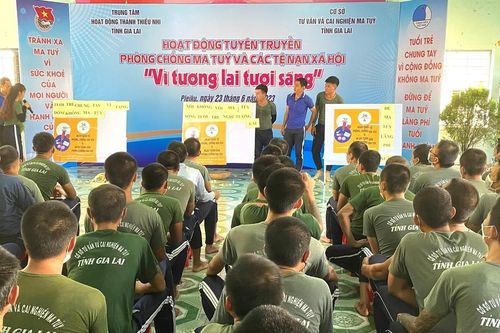 Gia Lai tuyên truyền phòng-chống ma túy tại cơ sở cai nghiện