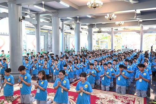 Bà Rịa-Vũng Tàu: Chùa Vạn Phước khai mạc khóa tu mùa hè lần 9 - năm 2023