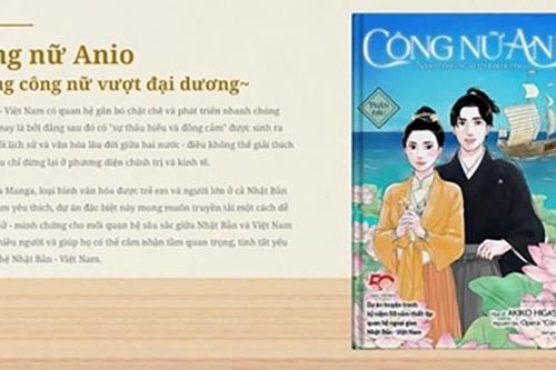 Ra mắt phần đầu phiên bản điện tử của truyện tranh 'Công nữ Anio'