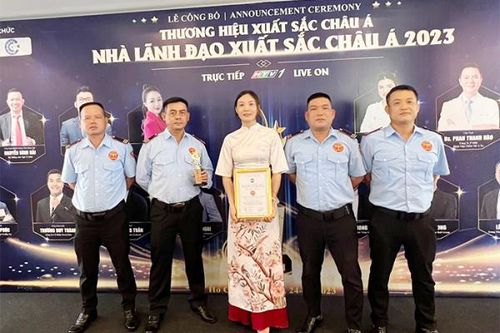 Công ty Bảo vệ Hưng Thịnh lọt Top 10 Thương hiệu Xuất sắc Châu Á năm 2023