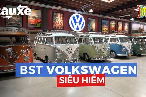 Bộ sưu tập xe hiếm Volkswagen | Bản tin Tàu và Xe | 24/06/2023