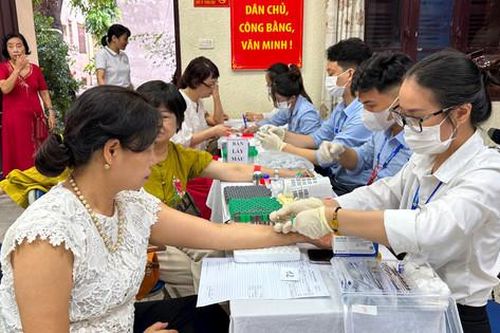 Khám sức khỏe miễn phí cho cán bộ, hội viên Hội Nhà báo thành phố Hà Nội