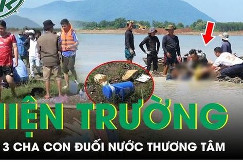 Hiện trường thương tâm vụ 3 cha con thiệt mạng khi đi bắt ốc tại hồ Đá Đen, Vũng Tàu