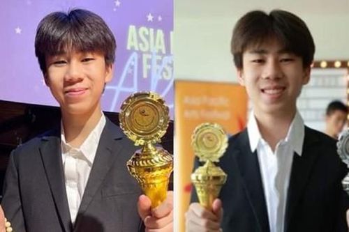 Nam sinh 17 tuổi đạt 2 giải vàng, bạc piano tại Asia Pacific Arts Festival