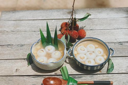 Trái vải trong ẩm thực ngày hè