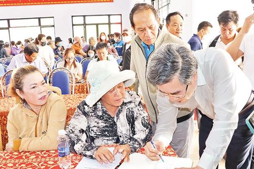 Người dân đồng thuận giao mặt bằng sân bay Long Thành
