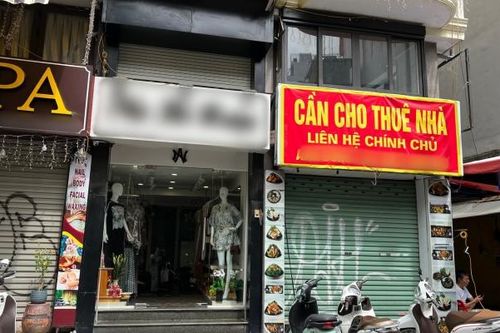 Treo biển miễn trung gian, mặt bằng phố lớn vẫn khó tìm khách thuê