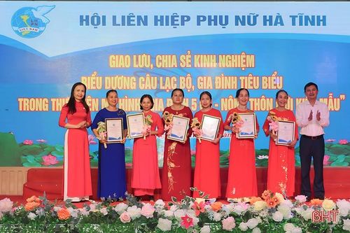 Hà Tĩnh biểu dương điển hình trong thực hiện mô hình 'Gia đình 5 có - Nông thôn mới kiểu mẫu'