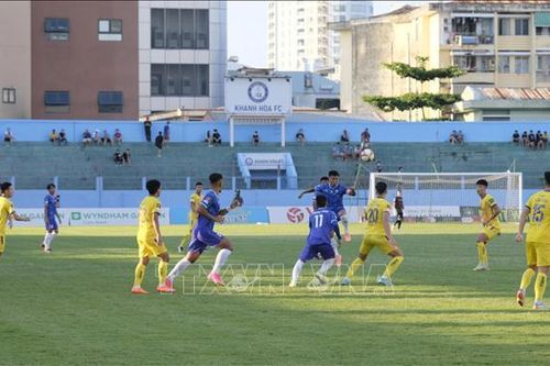 V.League 1-2023: Hà Nội FC thắng kịch tính Khánh Hòa 2 - 1