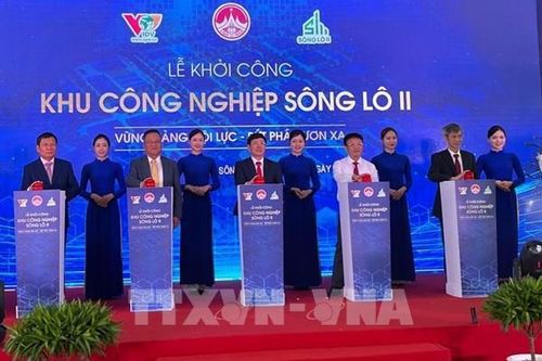 Vĩnh Phúc khởi công Khu công nghiệp Sông Lô II