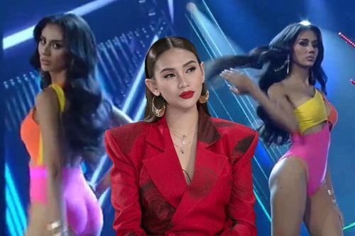 Hết hồn với gương mặt 'sinh đôi' của Võ Hoàng Yến trên sân khấu Hoa hậu Chuyển giới 2023