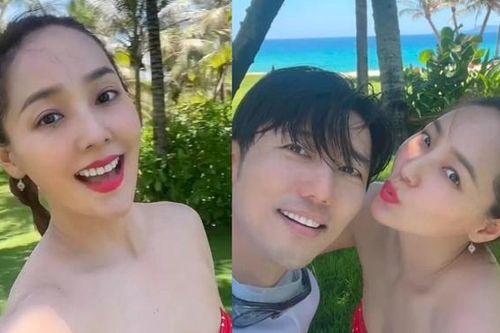 Eugene đến Nha Trang du lịch cùng gia đình