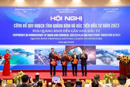 Công bố quy hoạch tỉnh Quảng Bình thời kỳ 2021 – 2030, tầm nhìn đến năm 2050