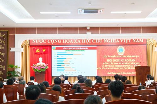 TAND tỉnh Bình Thuận đảm bảo chất lượng xét xử, nâng cao cải cách tư pháp