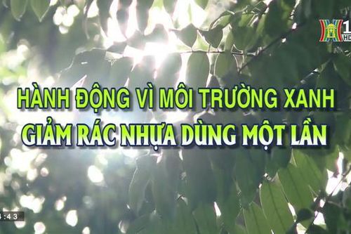 Hành động vì môi trường xanh - Giảm rác nhựa dùng một lần