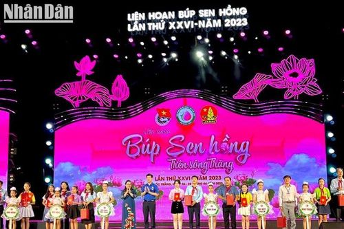 Khai mạc Búp Sen hồng trên sông Trăng năm 2023