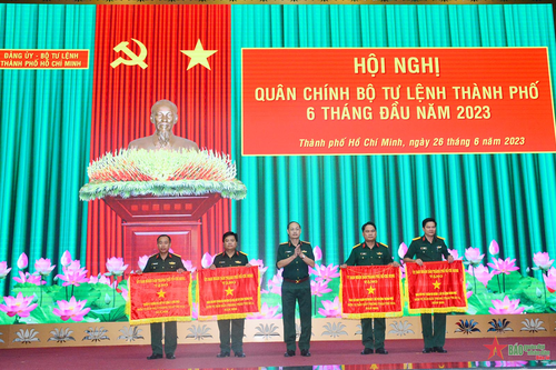 Bộ tư lệnh TP Hồ Chí Minh hoàn thành nổi bật nhiều nhiệm vụ trong 6 tháng đầu năm 2023