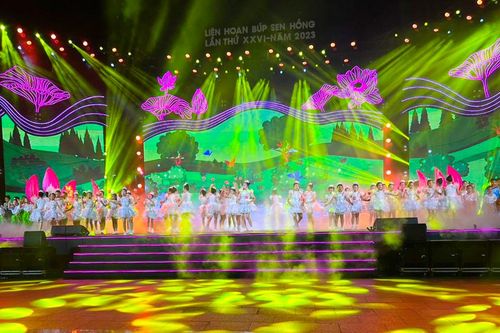 Khai mạc Liên hoan 'Búp sen hồng' khu vực phía Nam lần thứ 26
