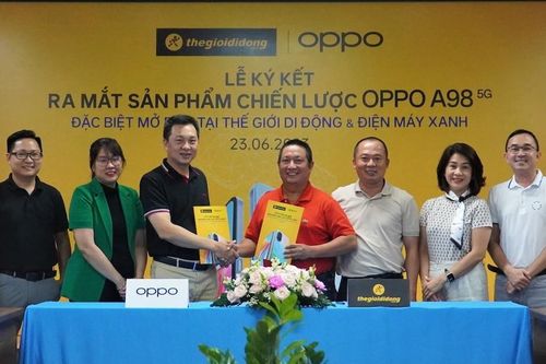 Thế Giới Di Động cùng OPPO mở bán OPPO A98