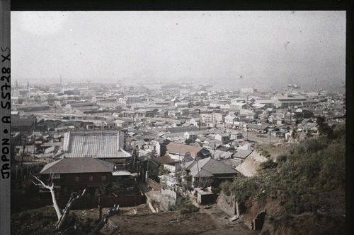 Ảnh màu hiếm về thành phố Yokohama ở Nhật Bản năm 1926