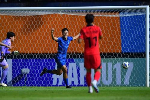U17 Thái Lan vỡ mộng World Cup sau trận thua tan nát Hàn Quốc