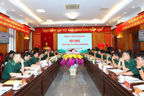 Cục Kỹ thuật BĐBP và Cục Hậu cần BĐBP sơ kết công tác 6 tháng đầu năm 2023