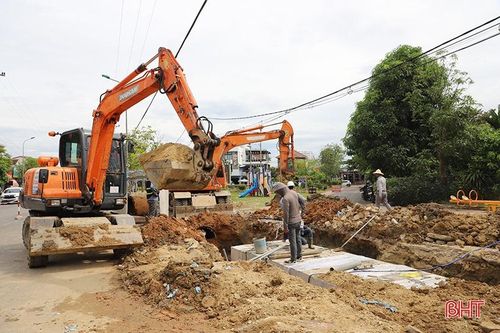 Không ngừng cải thiện, nâng cấp hạ tầng đô thị trung tâm Hà Tĩnh