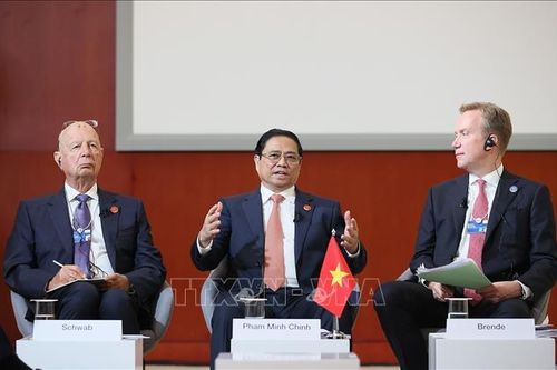 Thủ tướng Phạm Minh Chính dự phiên Đối thoại chiến lược quốc gia Việt Nam - WEF