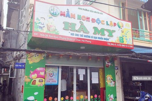 Hải Phòng: Đình chỉ hoạt động cơ sở mầm non sau clip đánh học sinh