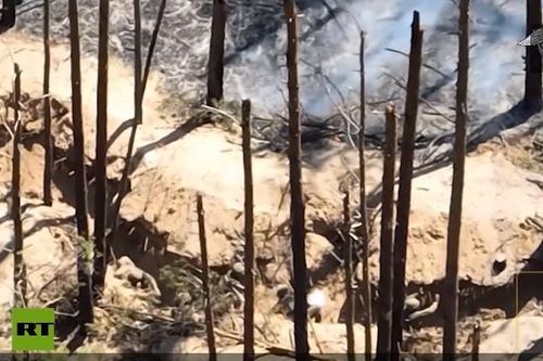 Bộ Quốc phòng Nga công bố video đột kích chiến hào Ukraine
