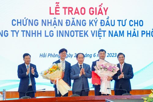 LG Innotek rót thêm 1 tỉ USD xây nhà máy tại Hải Phòng