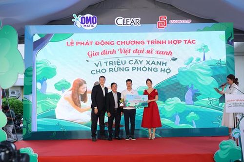 OMO khuyến khích mua sắm xanh, hướng tới mục tiêu trồng 1 triệu cây xanh đến năm 2025