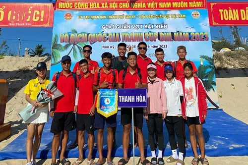 Thanh Hóa nhất toàn đoàn tại Giải Quần vợt bãi biển Vô địch quốc gia 2023