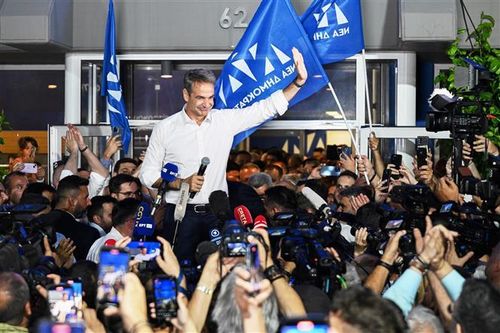 Hy Lạp: Đảng của cựu Thủ tướng Mitsotakis giành chiến thắng tuyệt đối