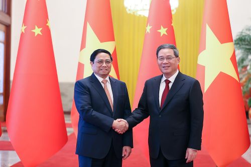 Lễ đón chính thức Thủ tướng Chính phủ Phạm Minh Chính tại Bắc Kinh