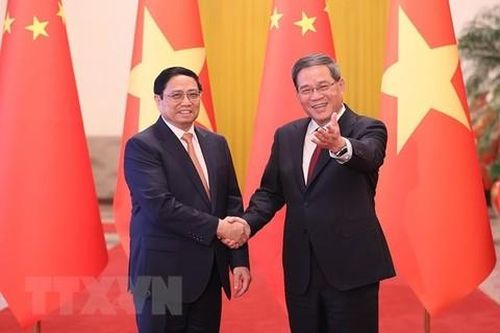 Lễ đón Thủ tướng Phạm Minh Chính được tổ chức trọng thể tại Đại lễ đường Nhân dân